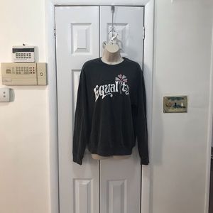 Zoe+Liv Long Sleeve Crewneck Sweatshirt Gray